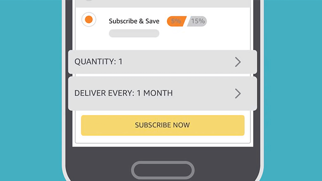 Subscribe & Save orders