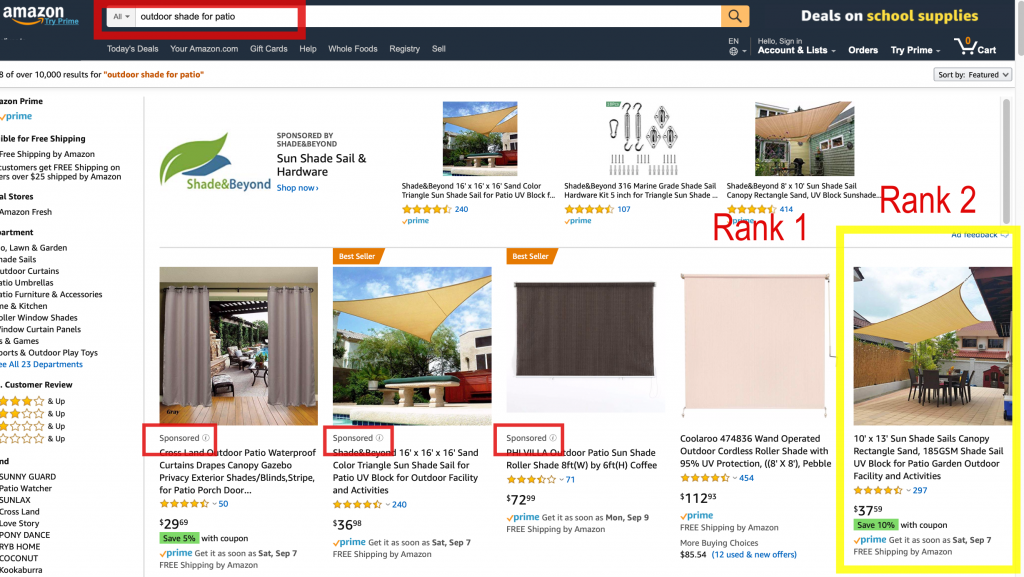 amazon rank tracking